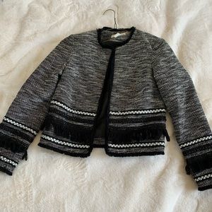 H&M black jacket size 2